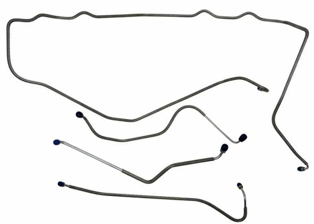 Fits 1975 and 1976-1982 Chevrolet Corvette Front Brake Line Set FBL917